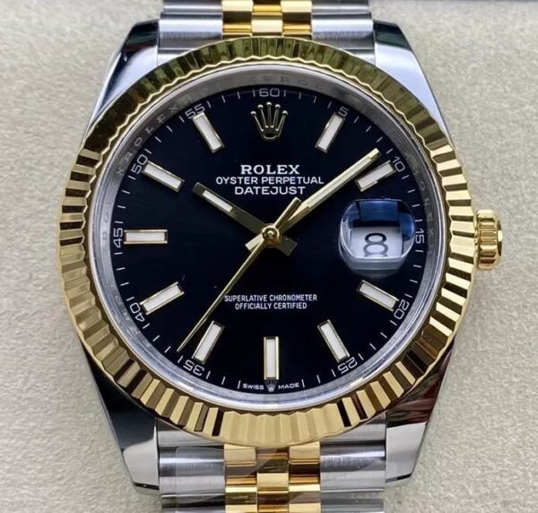 Clean Factory Watches - Rolex Datejust Gold Watch