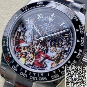 IPK Modified Customized Rolex Daytona Watches : The Cristiano Ronaldo Black Ceramics Edition