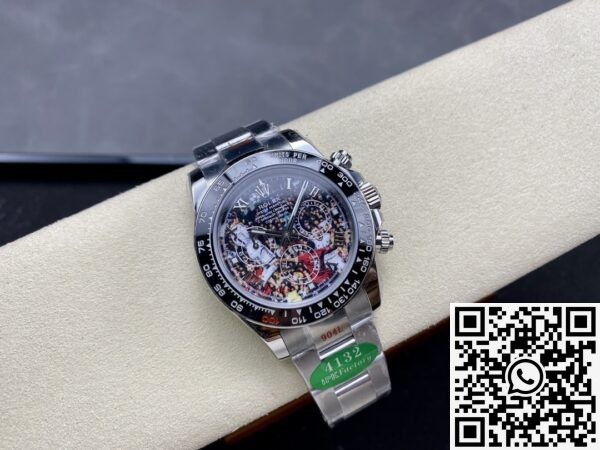 IPK Modified Customized Rolex Daytona Watches : The Cristiano Ronaldo Black Ceramics Edition