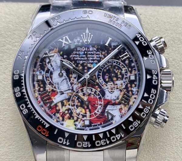 IPK Modified Customized Rolex Daytona Watches : The Cristiano Ronaldo Black Ceramics Edition