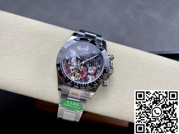 IPK Modified Customized Rolex Daytona Watches : The Cristiano Ronaldo Black Ceramics Edition