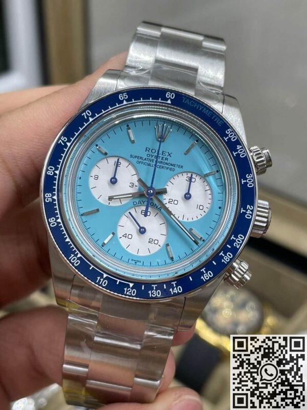 Geneva Rolex Daytona Replica Light Blue Dial : A Masterpiece of Craftsmanship