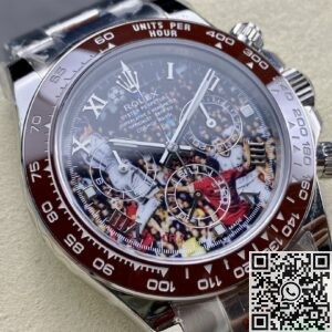 IPK Modified Customized Replica Rolex Daytona Watches : The Cristiano Ronaldo Brown ceramics Edition