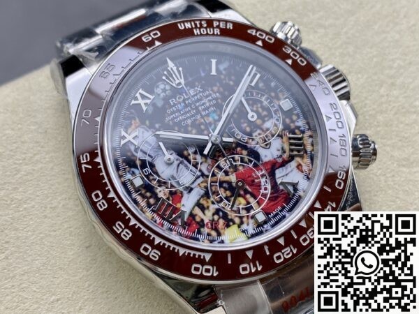 IPK Modified Customized Replica Rolex Daytona Watches : The Cristiano Ronaldo Brown ceramics Edition