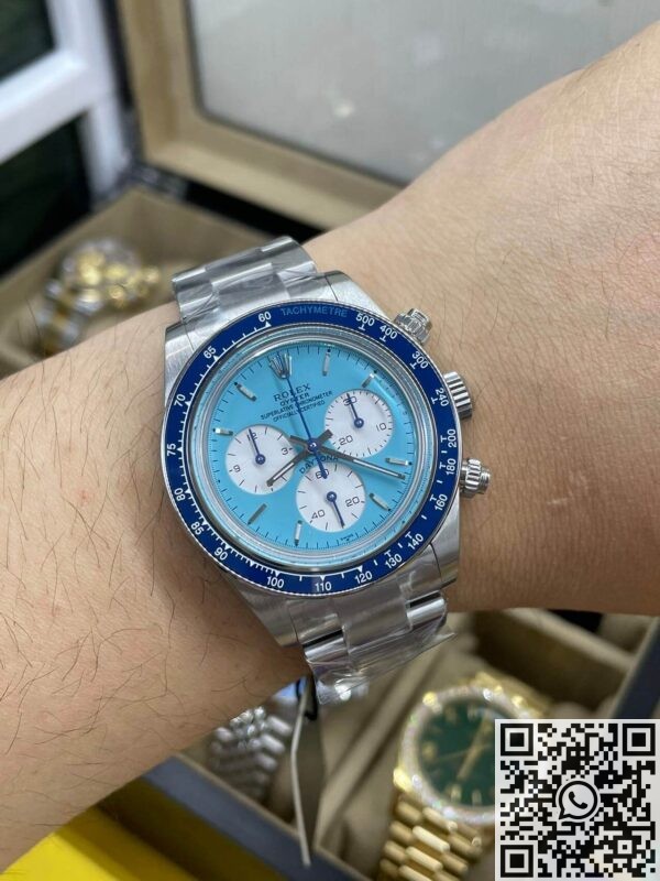 Geneva Rolex Daytona Replica Light Blue Dial : A Masterpiece of Craftsmanship