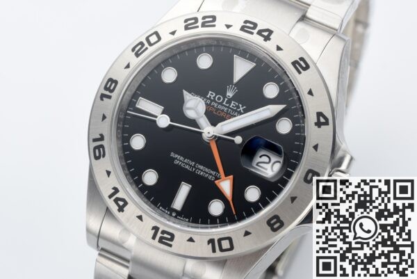 Clean Factory 226570 New Replica Rolex Explorer2 Black Dial with 3285 Movement