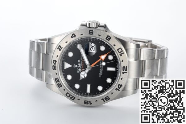 Clean Factory 226570 New Replica Rolex Explorer2 Black Dial with 3285 Movement