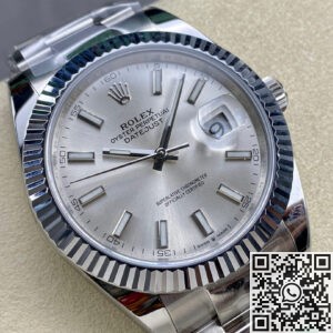 Best Rolex Fake ARF Datejust M126334-0003 silver Watch 41mm