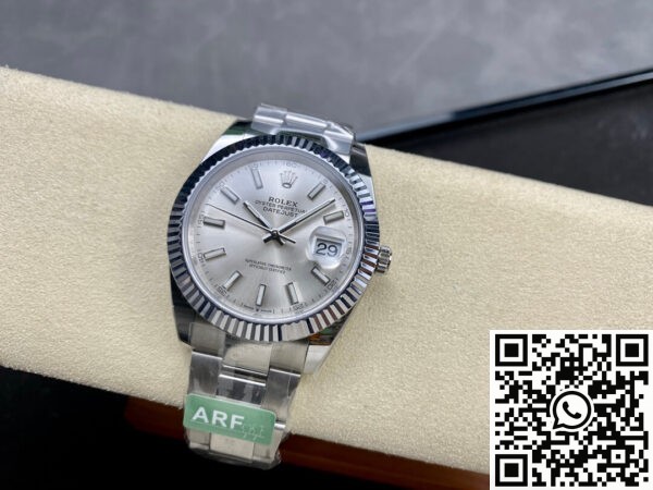 Best Rolex Fake ARF Datejust M126334-0003 silver Watch 41mm