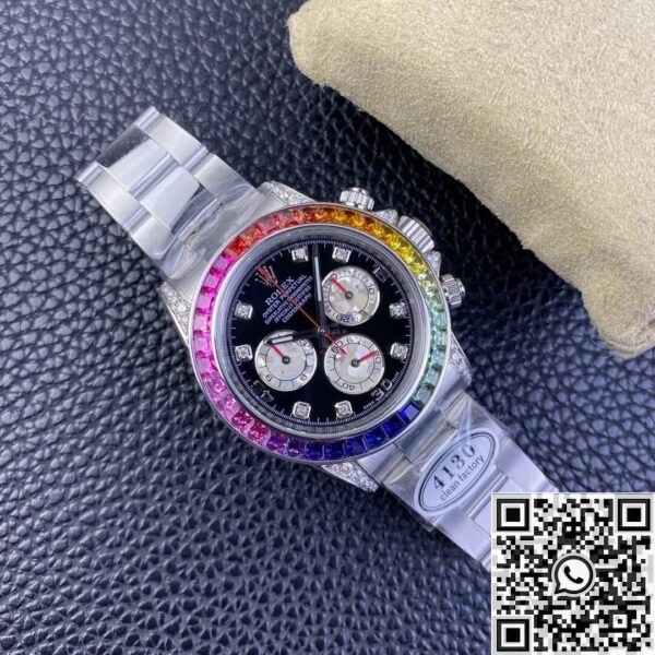 Clean Factory Daytona V3 Rolex 116599RBOW Watches