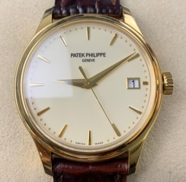 Patek Philippe Gold Watch ZF Replica Calatrava 5227J-001