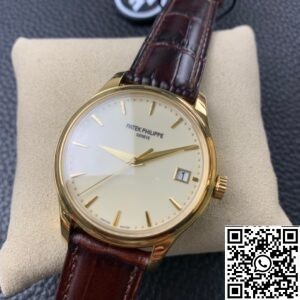 Patek Philippe Gold Watch ZF Replica Calatrava 5227J-001