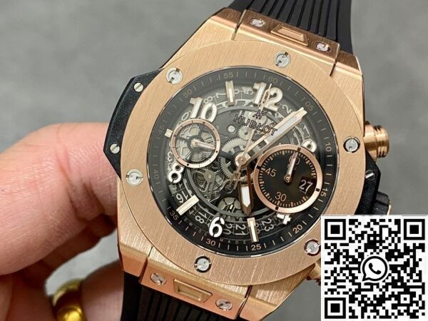 ZF Hublot Gold Watch BIG BANG Unico 421.OX.1180.RX