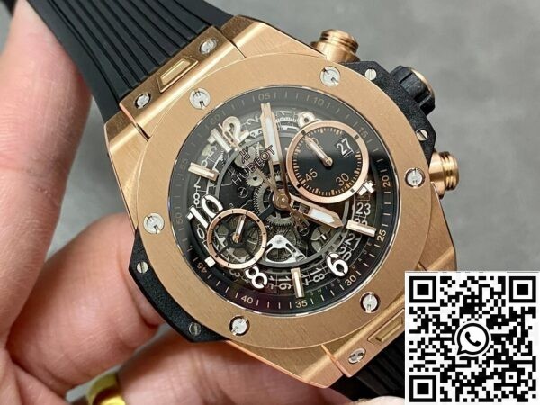 ZF Hublot Gold Watch BIG BANG Unico 421.OX.1180.RX