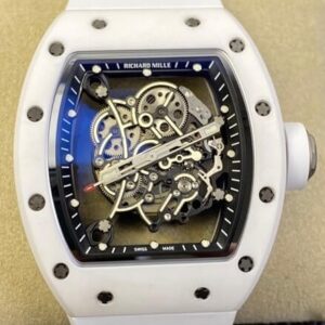 ZF Richard Mille RM055 White Ceramic Watch