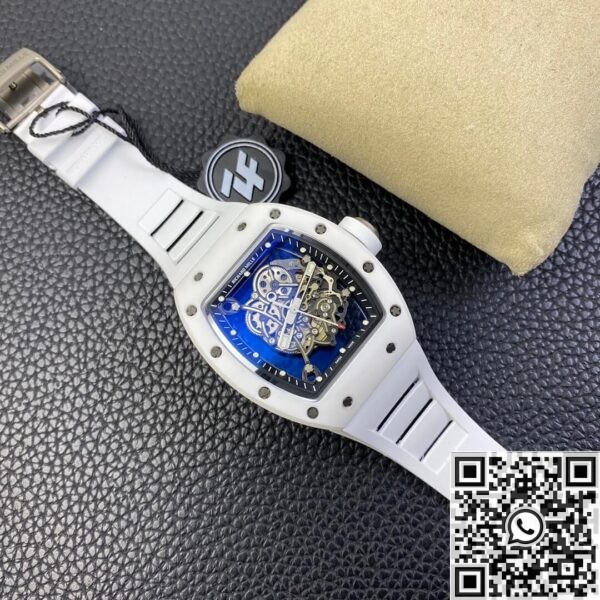 ZF Richard Mille RM055 White Ceramic Watch