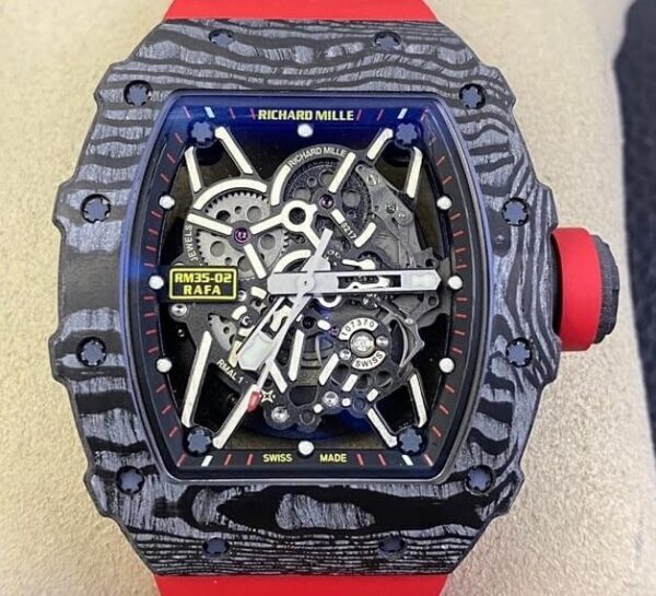 Best Richard Mille Replica ZF Factory RM35-02 V3 Red