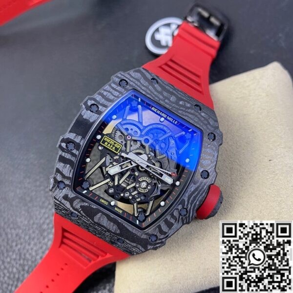 Best Richard Mille Replica ZF Factory RM35-02 V3 Red