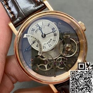 ZF Breguet Tradition Replica 7097BR/G1/9WU Rose Gold Watch