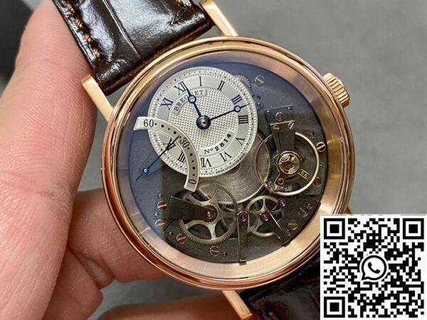 ZF Breguet Tradition Replica 7097BR/G1/9WU Rose Gold Watch