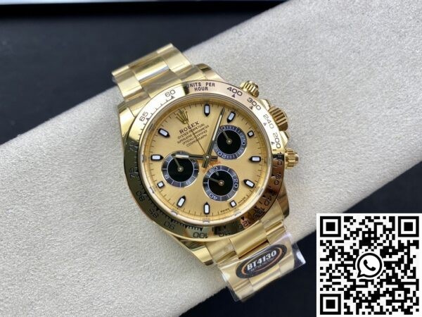 BT Daytona Rolex M116508-0014 Gold Watches