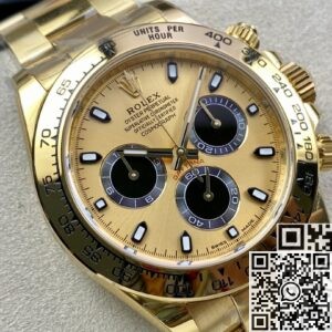 BT Daytona Rolex M116508-0014 Gold Watches