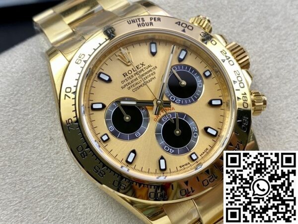 BT Daytona Rolex M116508-0014 Gold Watches