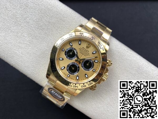 BT Daytona Rolex M116508-0014 Gold Watches