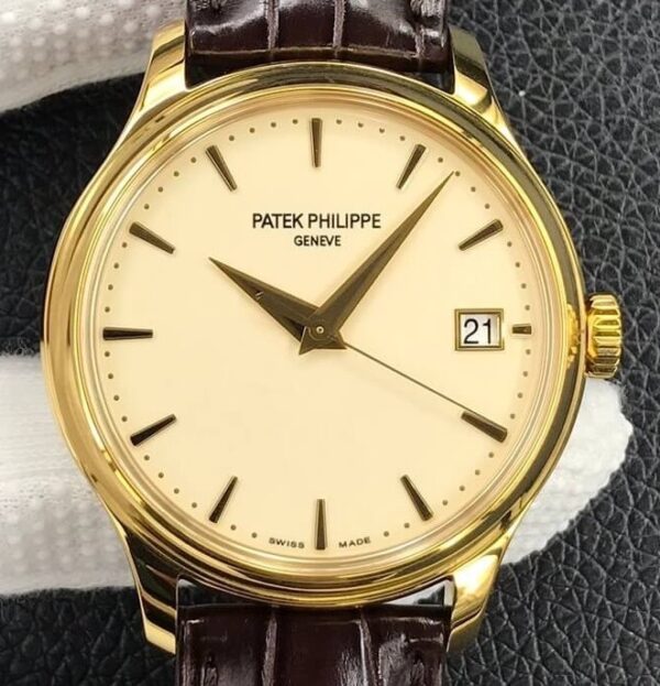 Patek Philippe 5227 Replica - 3K Factory Calatrava Gold Watch