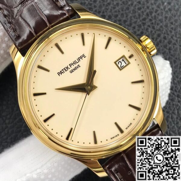 Patek Philippe 5227 Replica - 3K Factory Calatrava Gold Watch