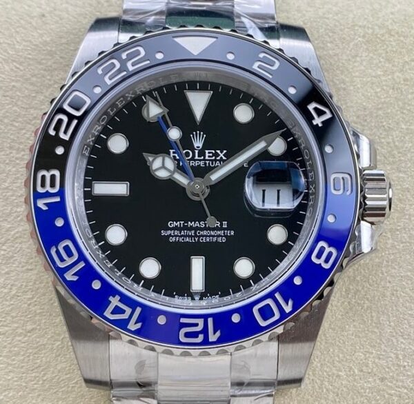 Rolex Batman Replica - ARF Factory GMT Master II Watch