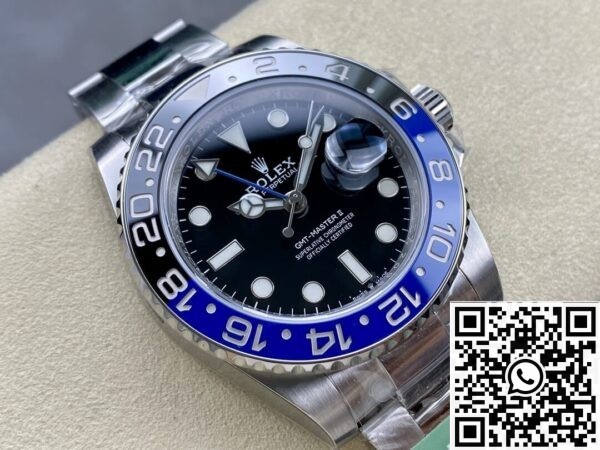 Rolex Batman Replica - ARF Factory GMT Master II Watch