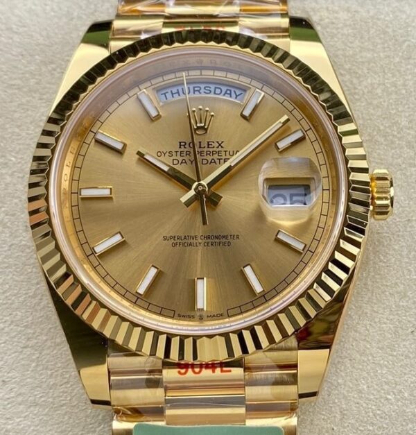 ARF Factory Replica - Rolex Day Date M228238 Gold