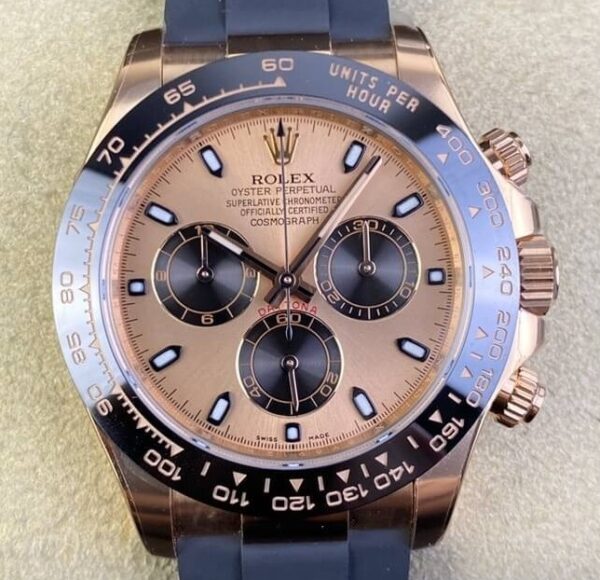 Clean Factory Gold Watches Rolex Daytona M116515LN: Rose