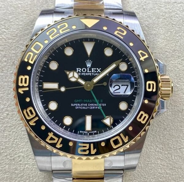 Clean Factory Gold Watches Rolex GMT Master 116713-LN-78203