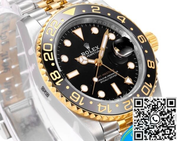 Clean Fake GMT Master Rolex II M126713GRNR-0001