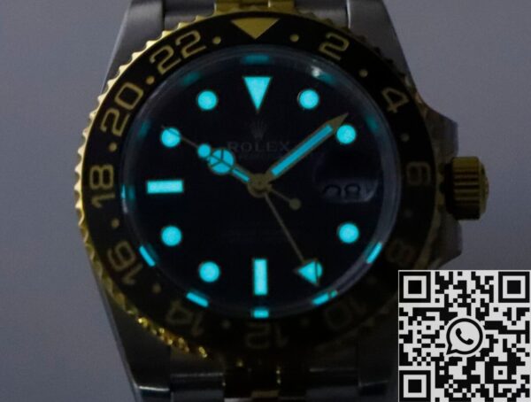 Clean Fake GMT Master Rolex II M126713GRNR-0001