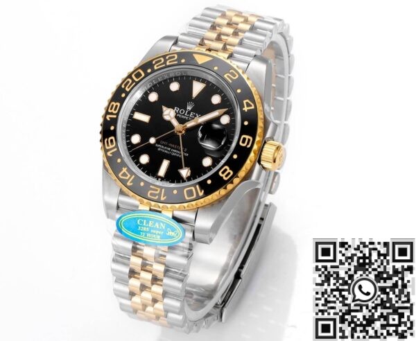 Clean Fake GMT Master Rolex II M126713GRNR-0001