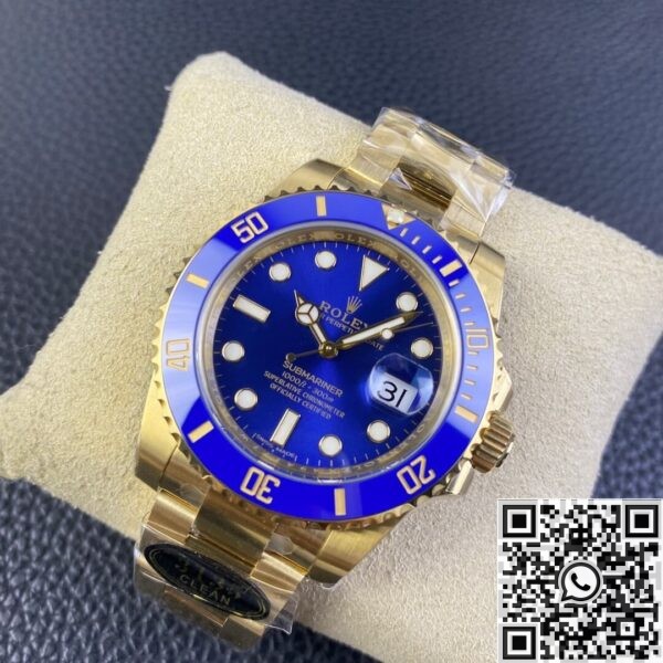 Clean Factory Fake Rolex Submariner M116618LB-0003 Watch