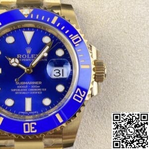 Clean Factory Fake Rolex Submariner M116618LB-0003 Watch