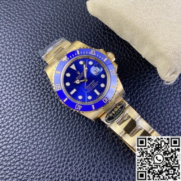 Clean Factory Fake Rolex Submariner M116618LB-0003 Watch