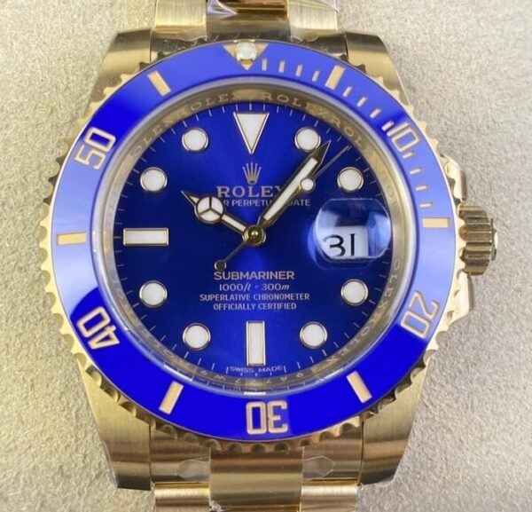 Clean Factory Fake Rolex Submariner M116618LB-0003 Watch