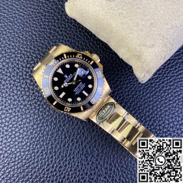 Clean Factory Submariner Watches Rolex M126618LN-0002 Gold