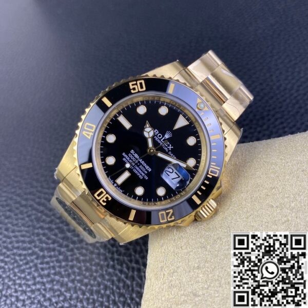 Clean Factory Submariner Watches Rolex M126618LN-0002 Gold