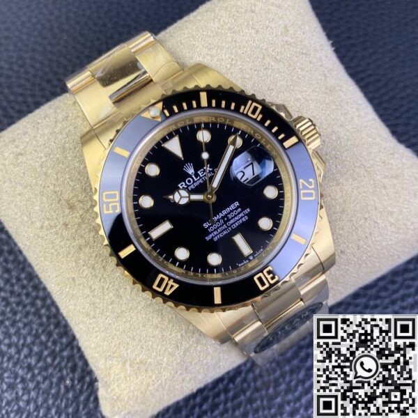 Clean Factory Submariner Watches Rolex M126618LN-0002 Gold