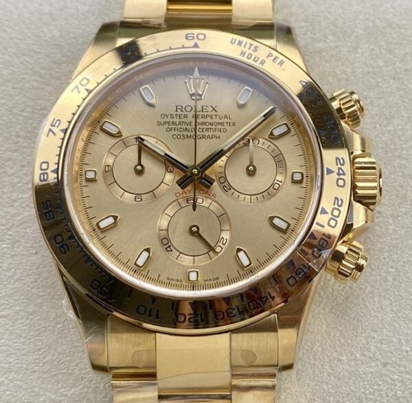 Clean Best Rolex Watch Daytona M116508-0003 Gold Dial