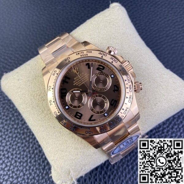 Clean Rose Gold Watch Clean Factory - Rolex Daytona M116505