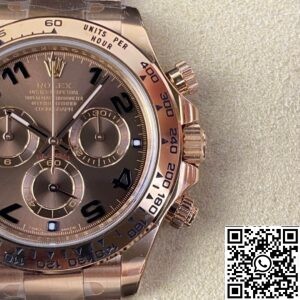 Clean Rose Gold Watch Clean Factory - Rolex Daytona M116505