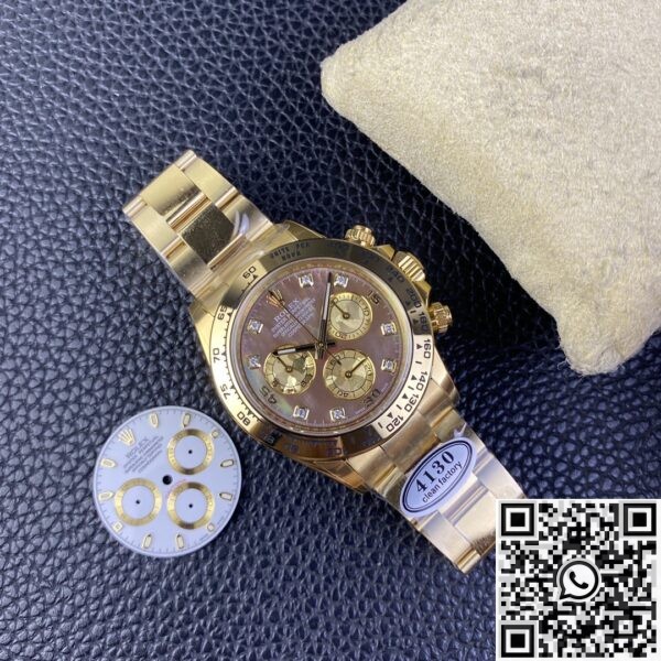 Clean Factory Watch Upgrade - Rolex Daytona M116508-0011