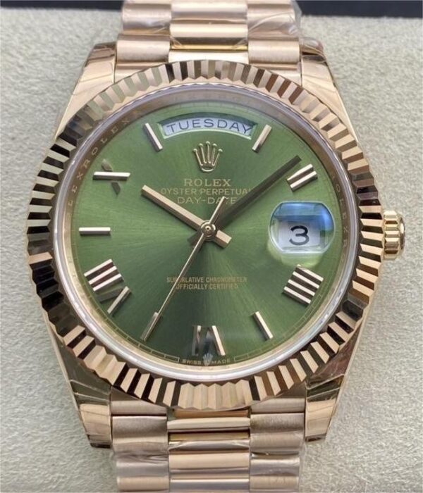 EW Factory Replica Watches Rolex Day Date M228235-0025